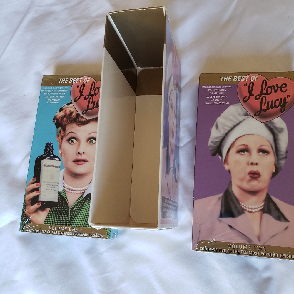 ♡Two "I love Lucy" collection Vol 1 & 2 VHS♡ - Picture 5 of 7